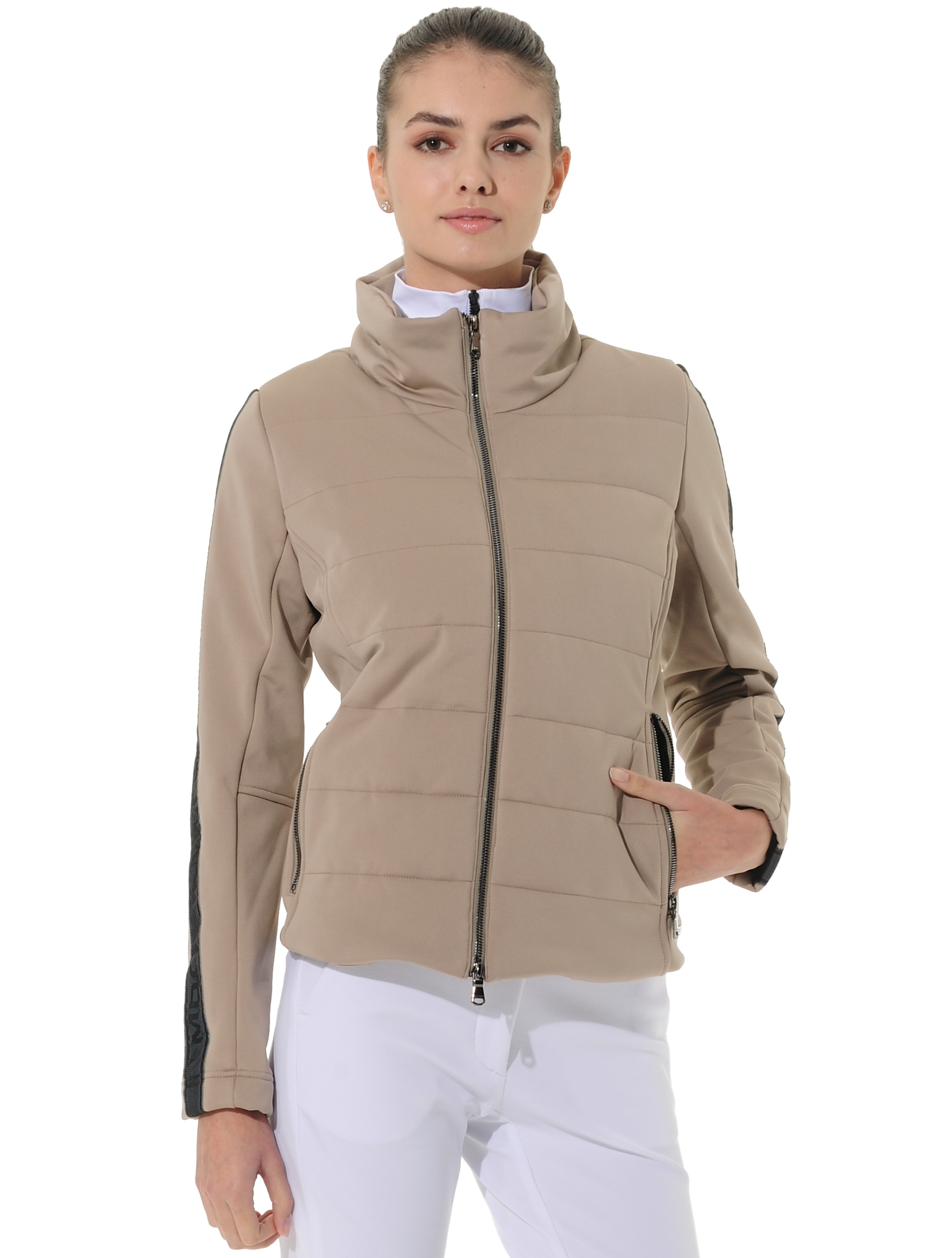 Power Stretch jacket taupe