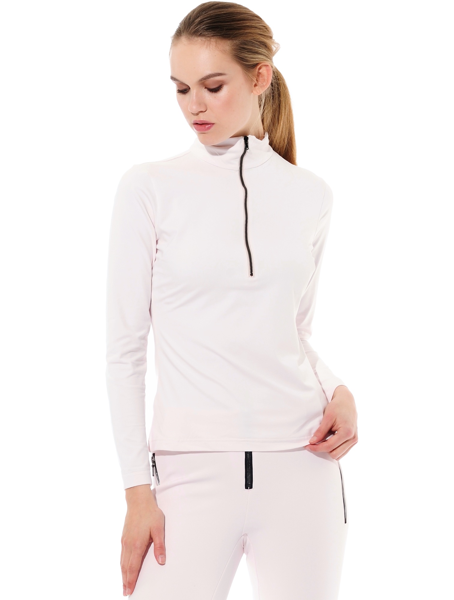 Softex Zip Longsleeve nude