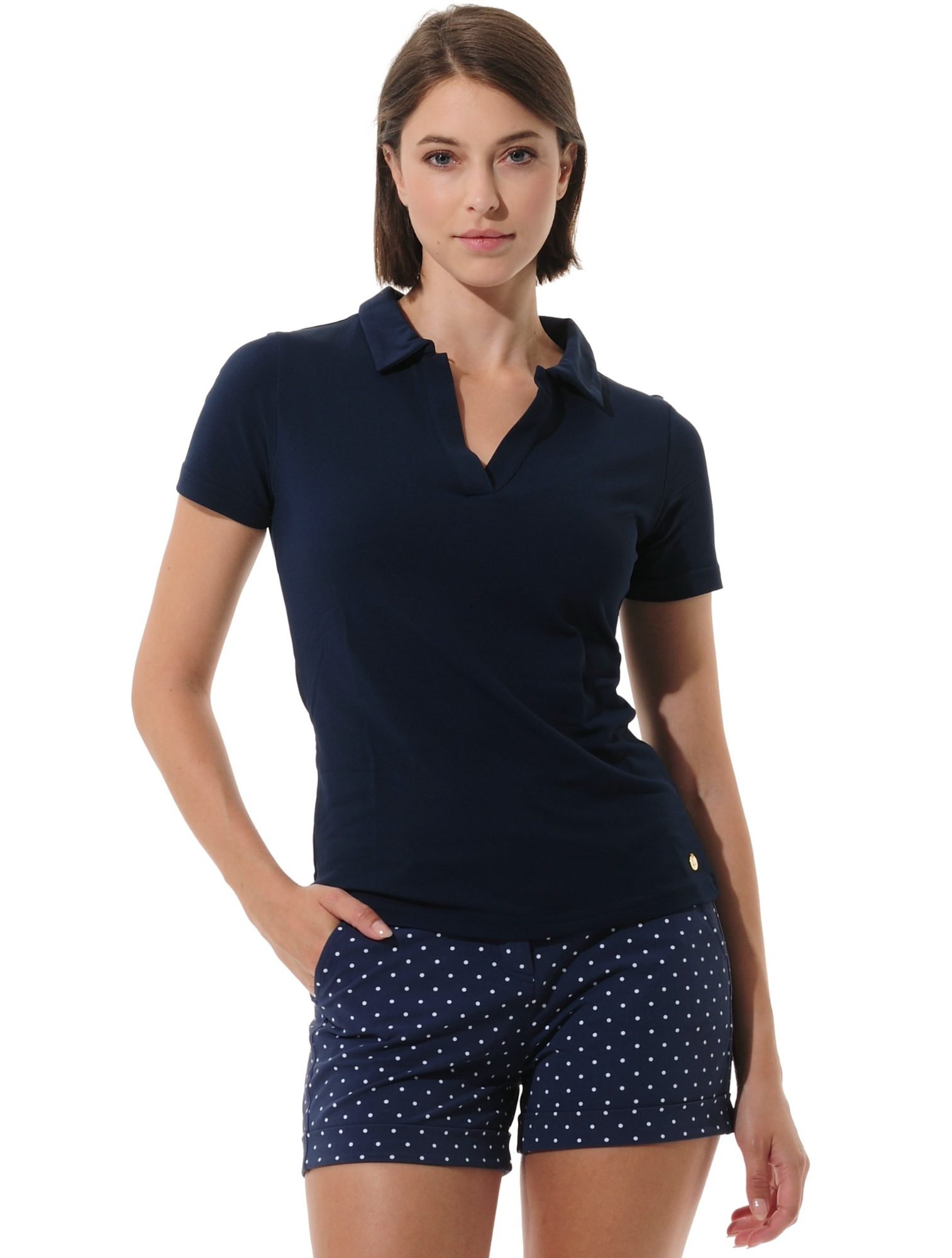 Piqué Golf Poloshirt navy