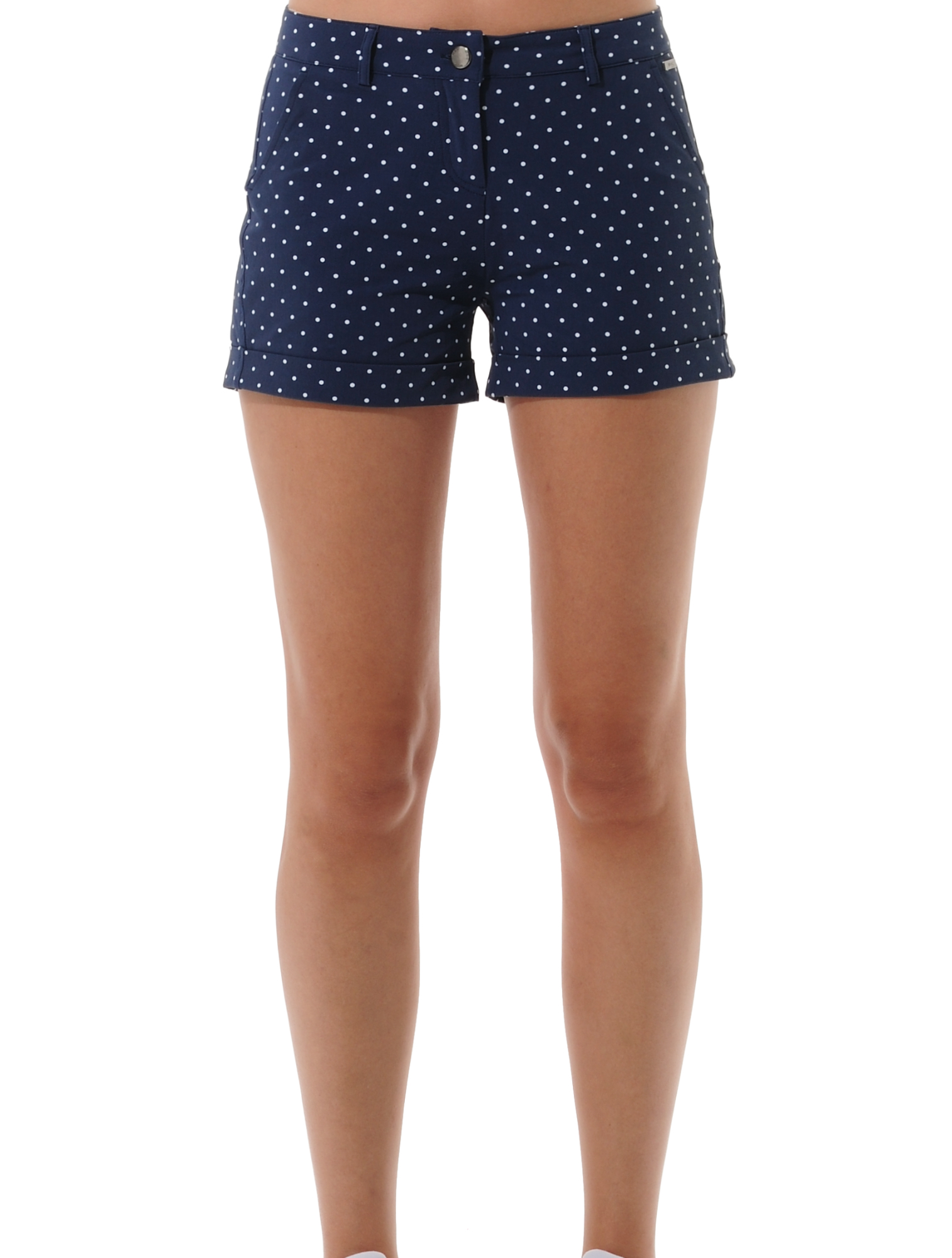 4way Stretch Print Shorts navy