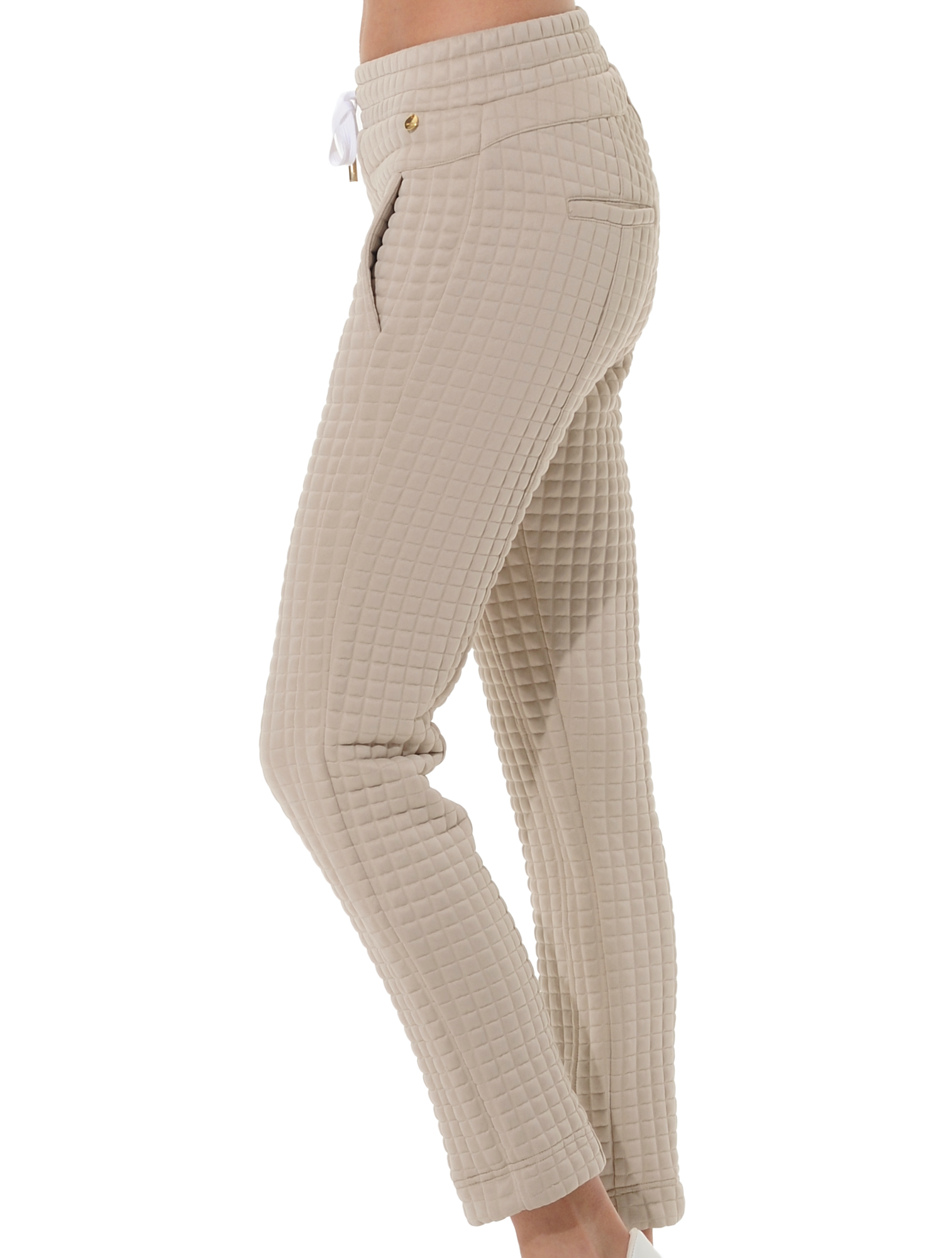 Veruno Slim Sports Leisure Pants light taupe