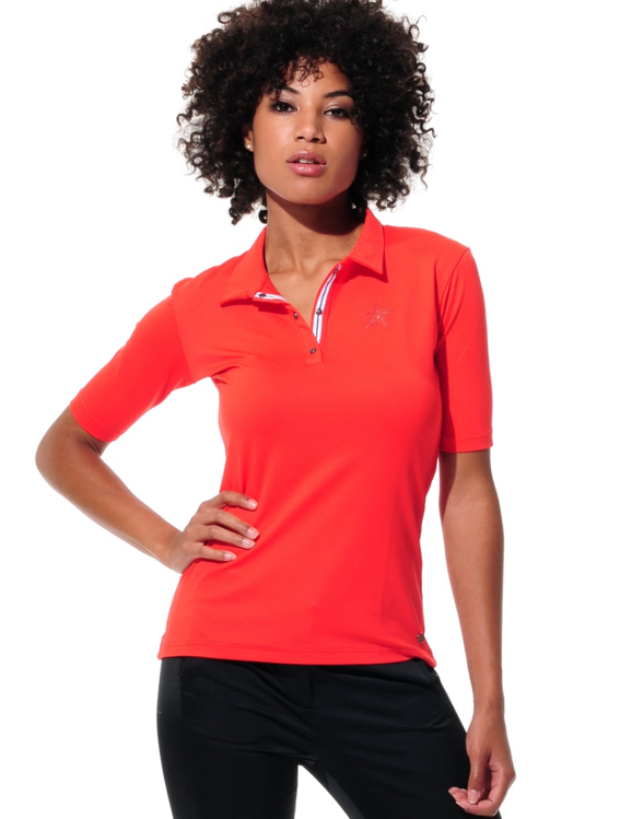 Meryl polo shirt grapefruit 