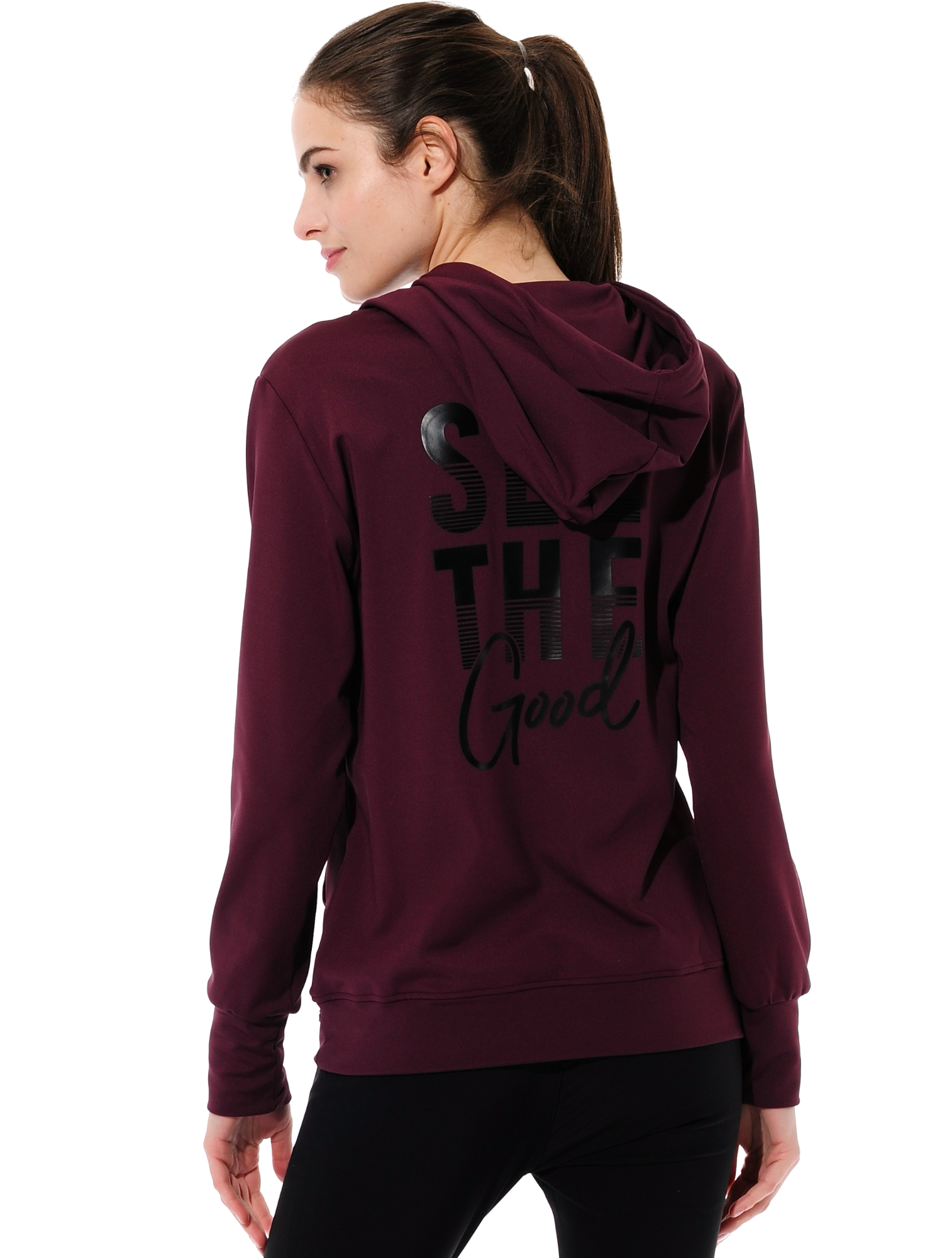 Softex Hoodie burgundy