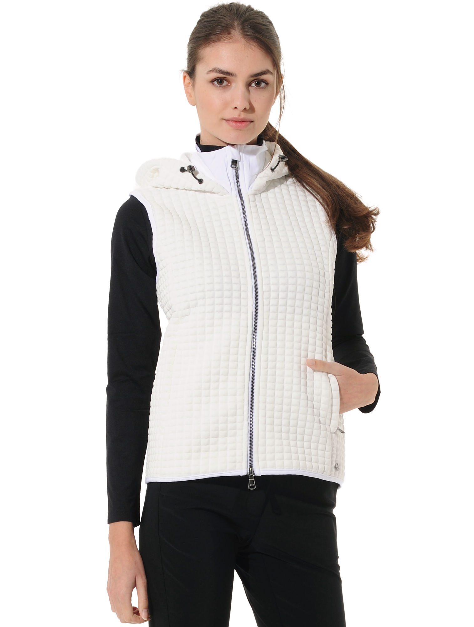 Veruno vest creamy white