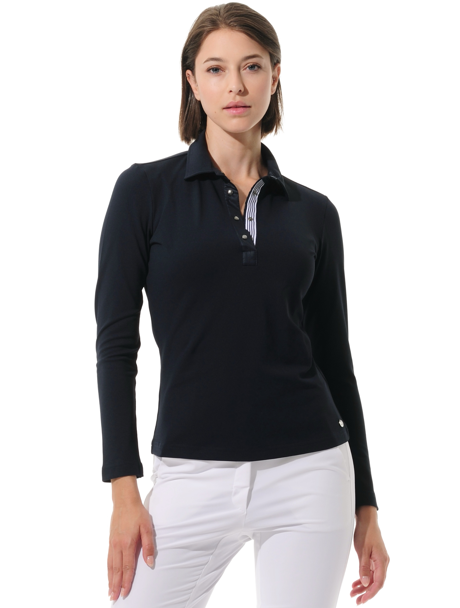 Pique golf polo shirt night blue