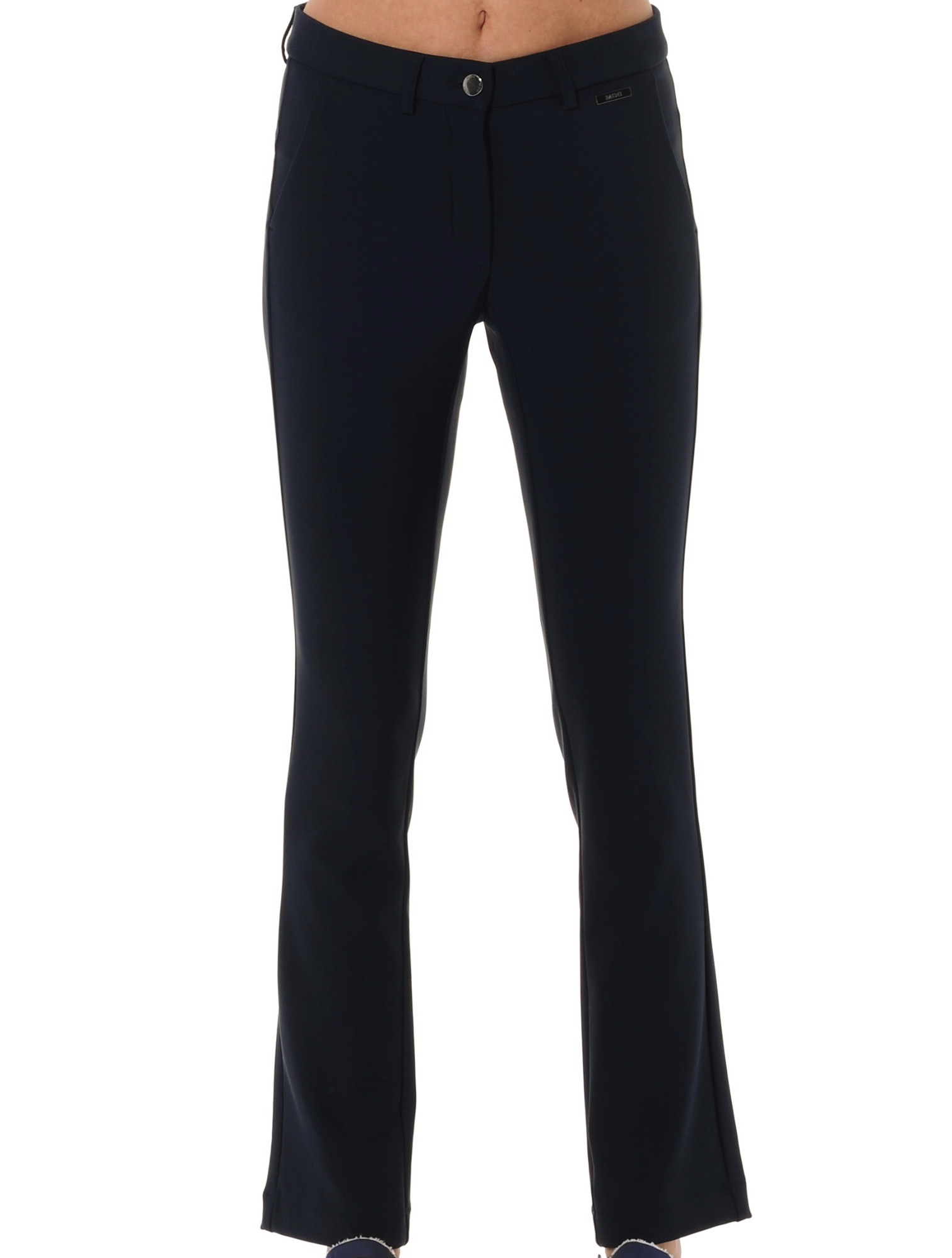 shape stretch long thermo chinos navy