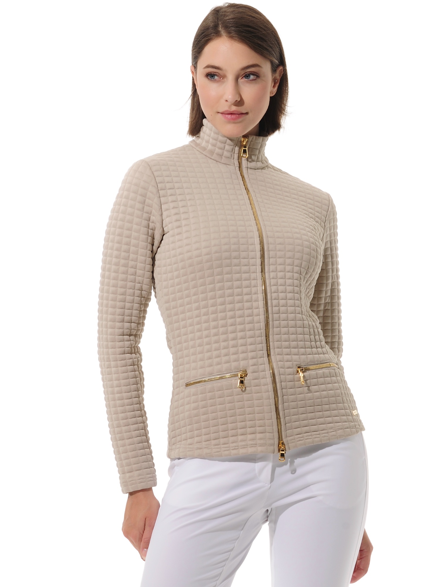 Veruno stretch jacket creamy white 