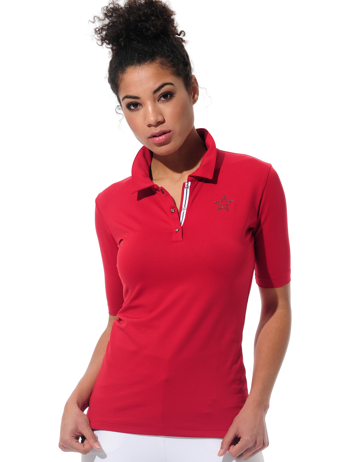 Meryl polo shirt ruby 