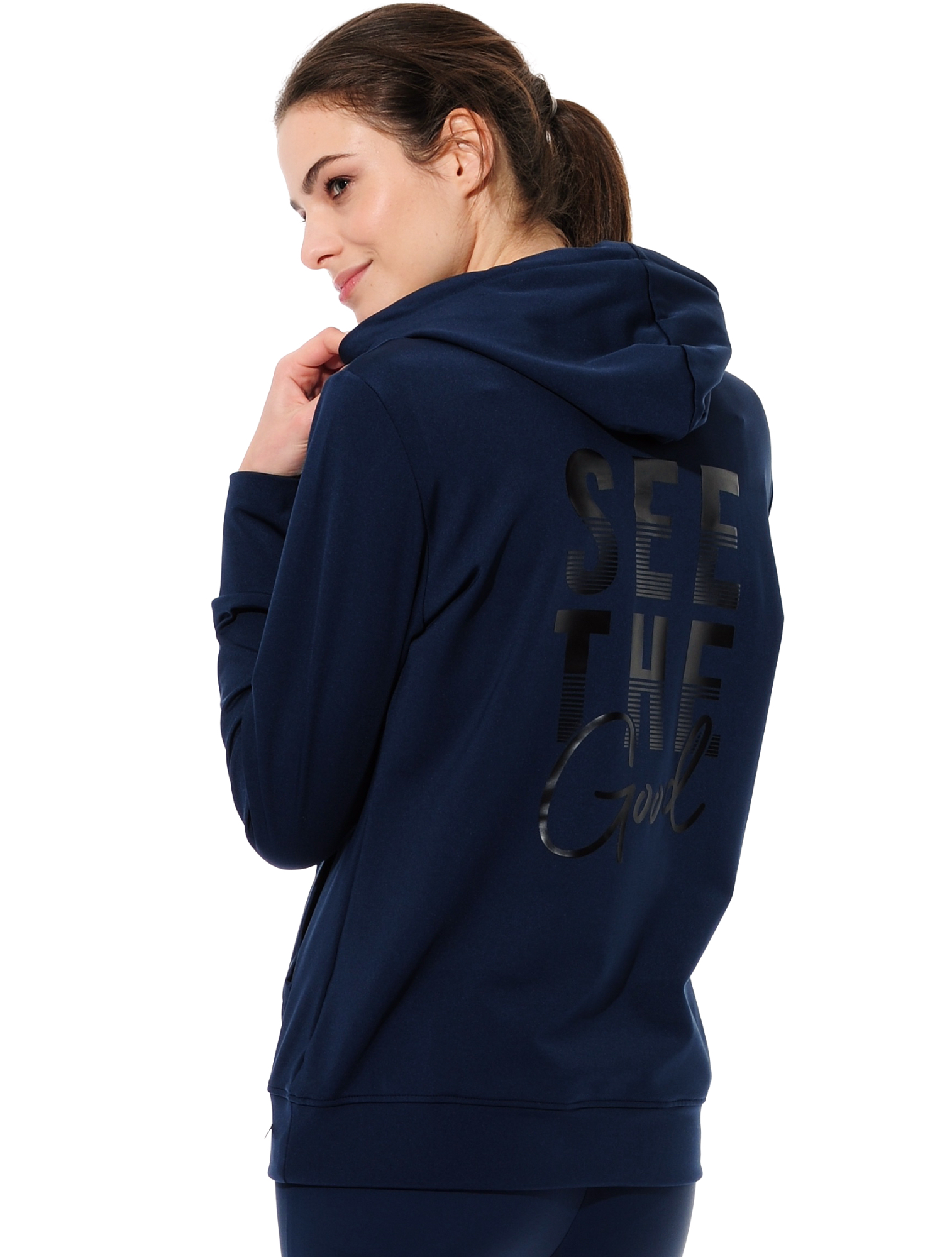 Softex hoodie navy 