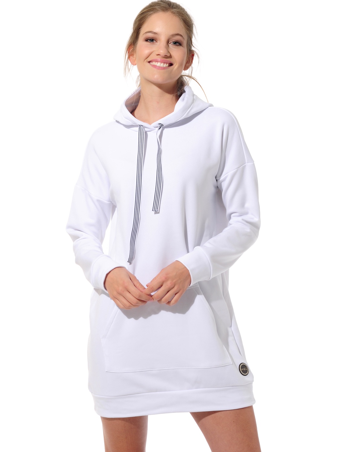 Softex long hoodie white 