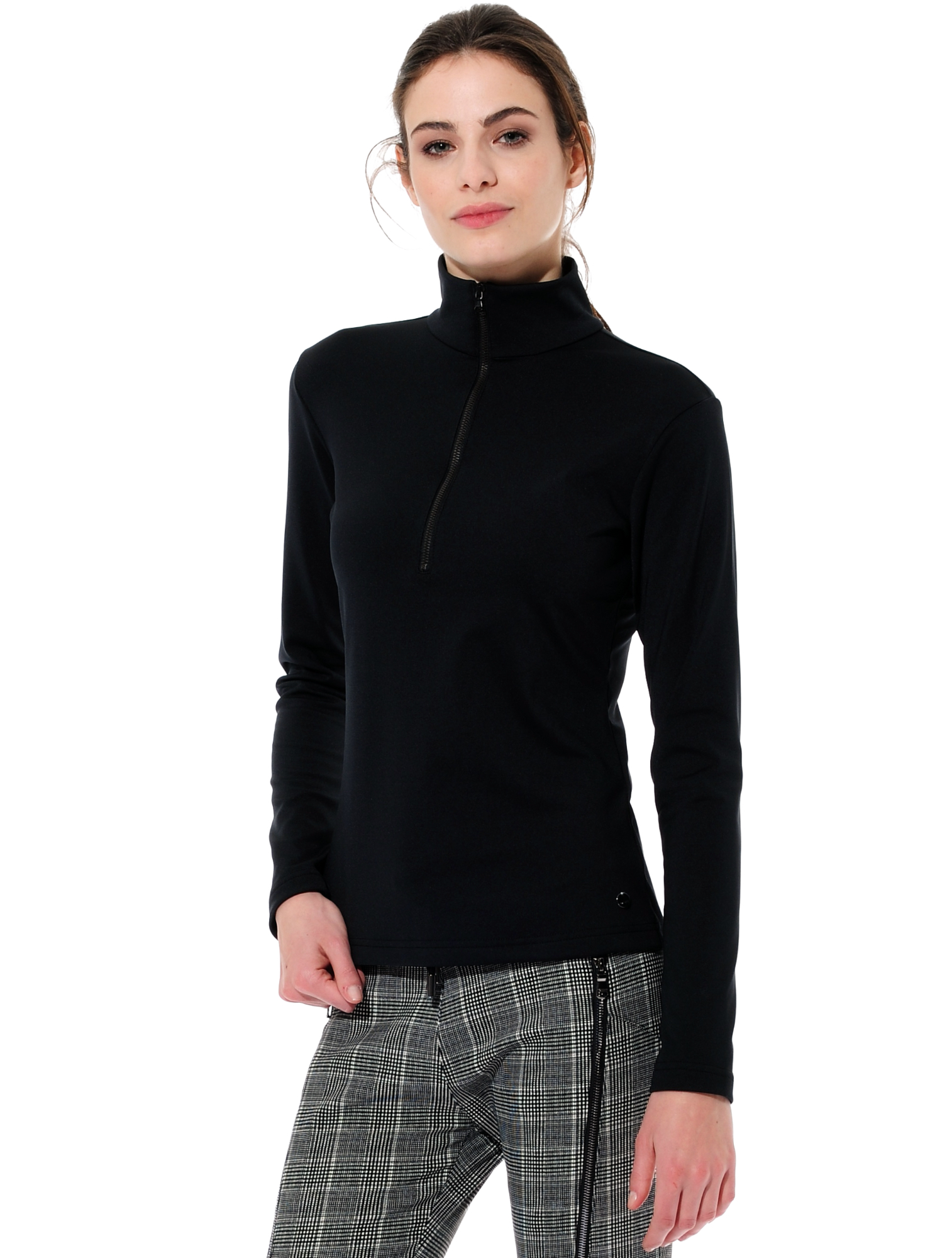 Softex Zip Longsleeve black