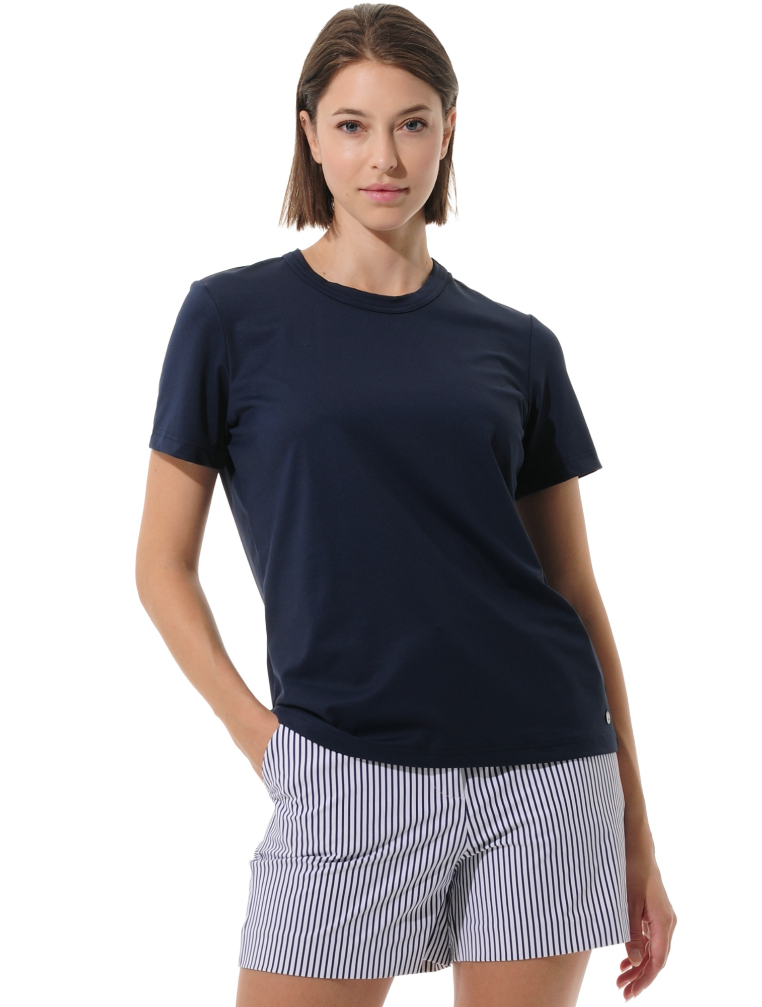 Jersey t-shirt navy