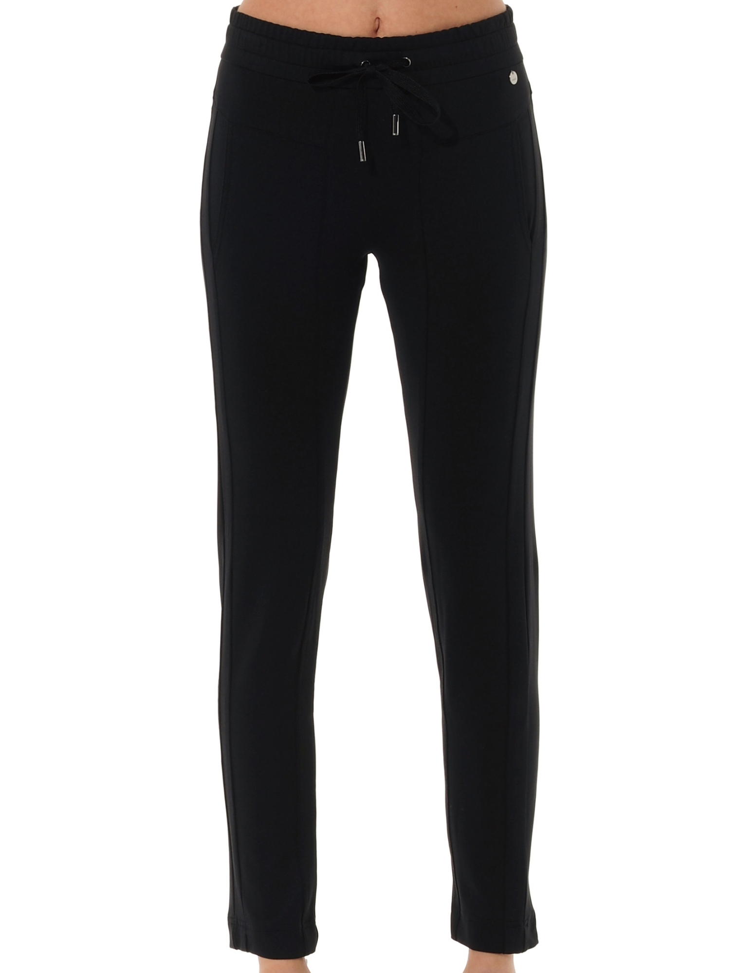 Meryl Slim Sports Leisure Pants black