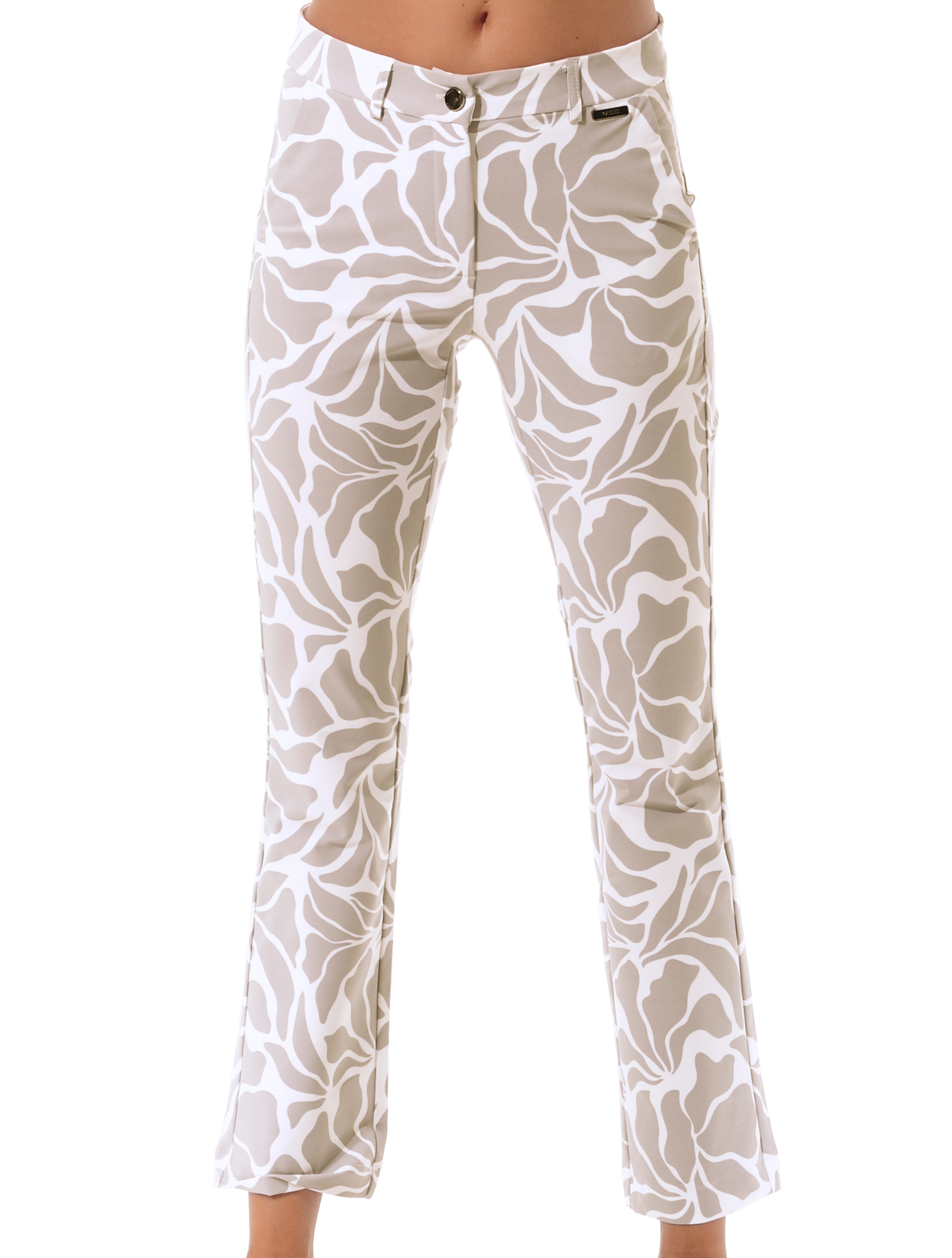 Matisse print chinos light taupe