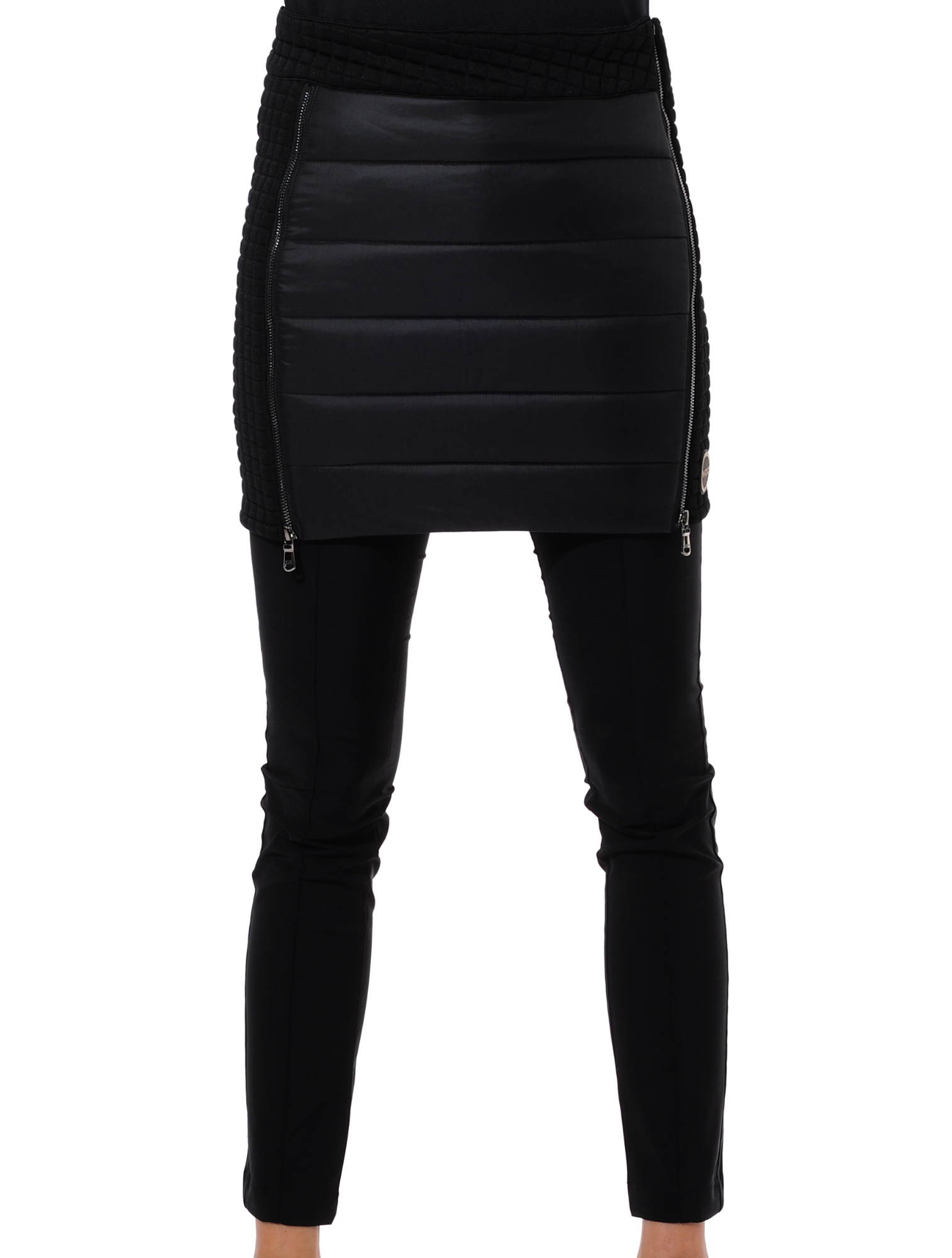 shiny power stretch skirt black | 38 | 349150/99/38