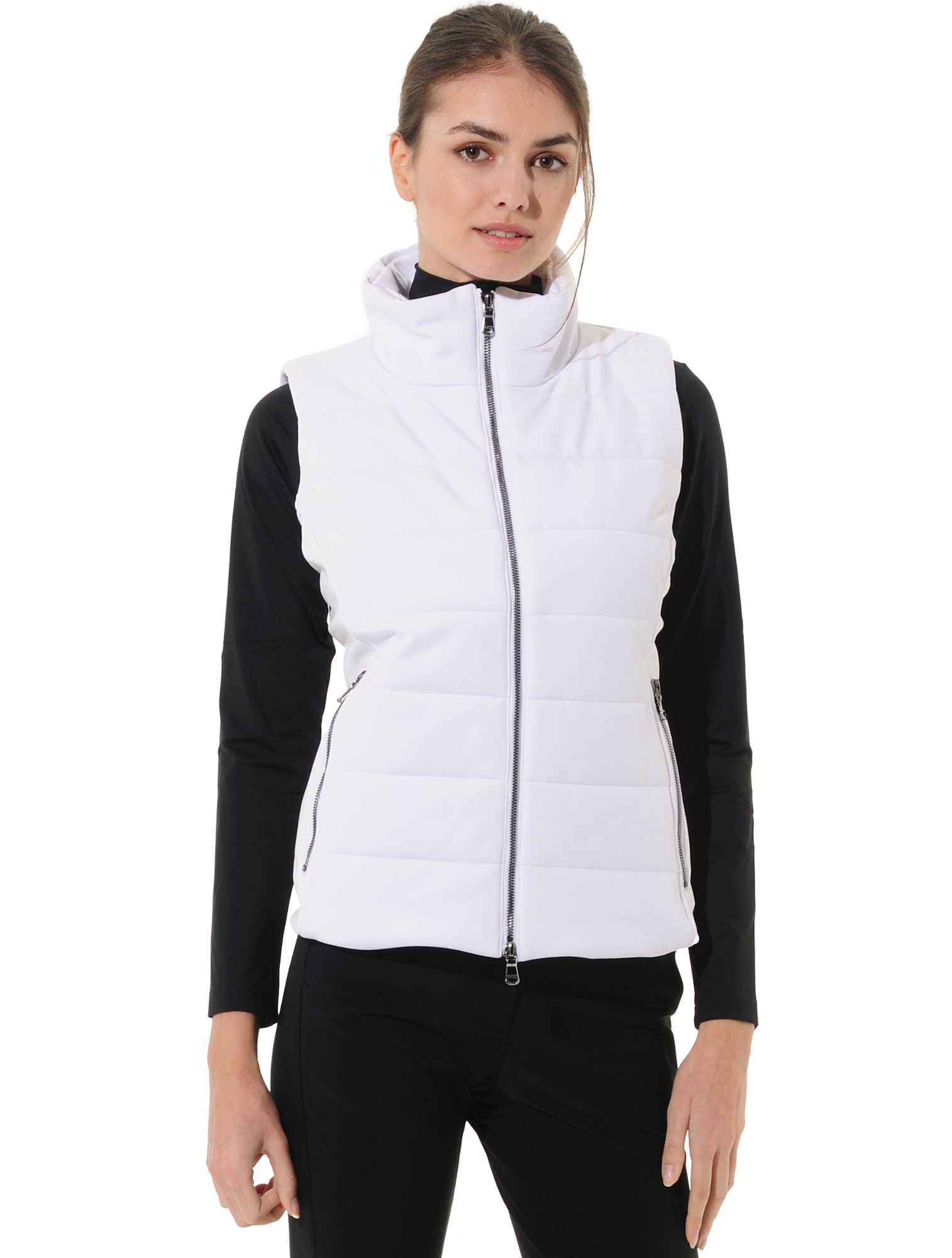 Power Stretch vest white 