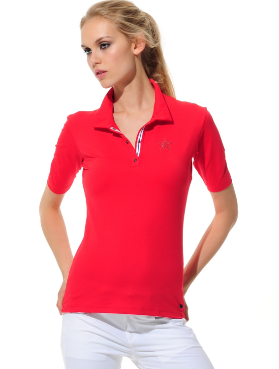 Meryl polo shirt red 